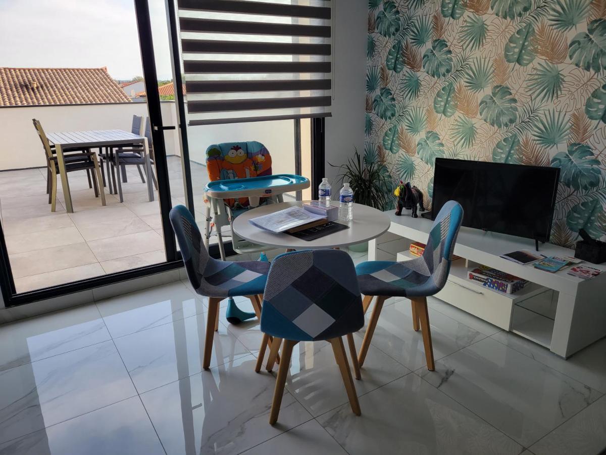 Studio Vue Montagne Rivesaltes Buitenkant foto