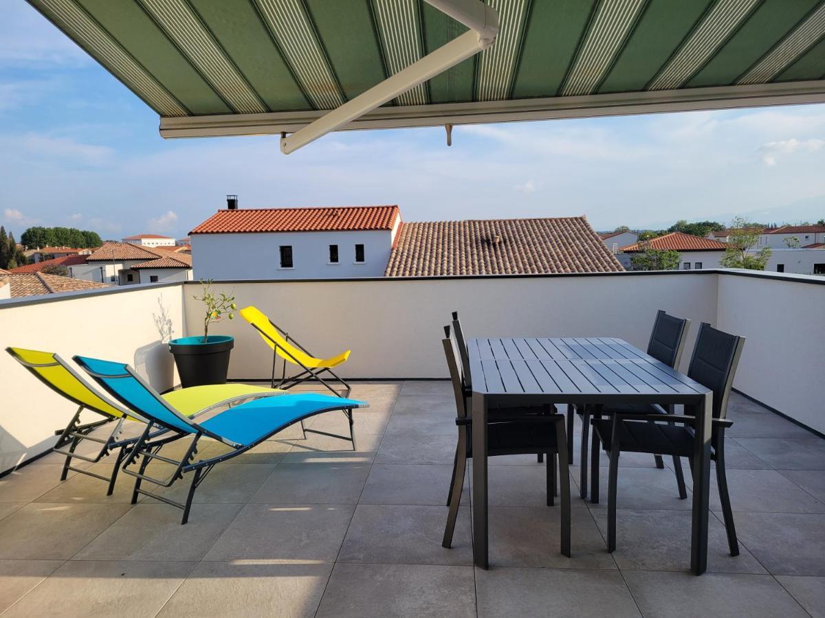 Studio Vue Montagne Rivesaltes Buitenkant foto