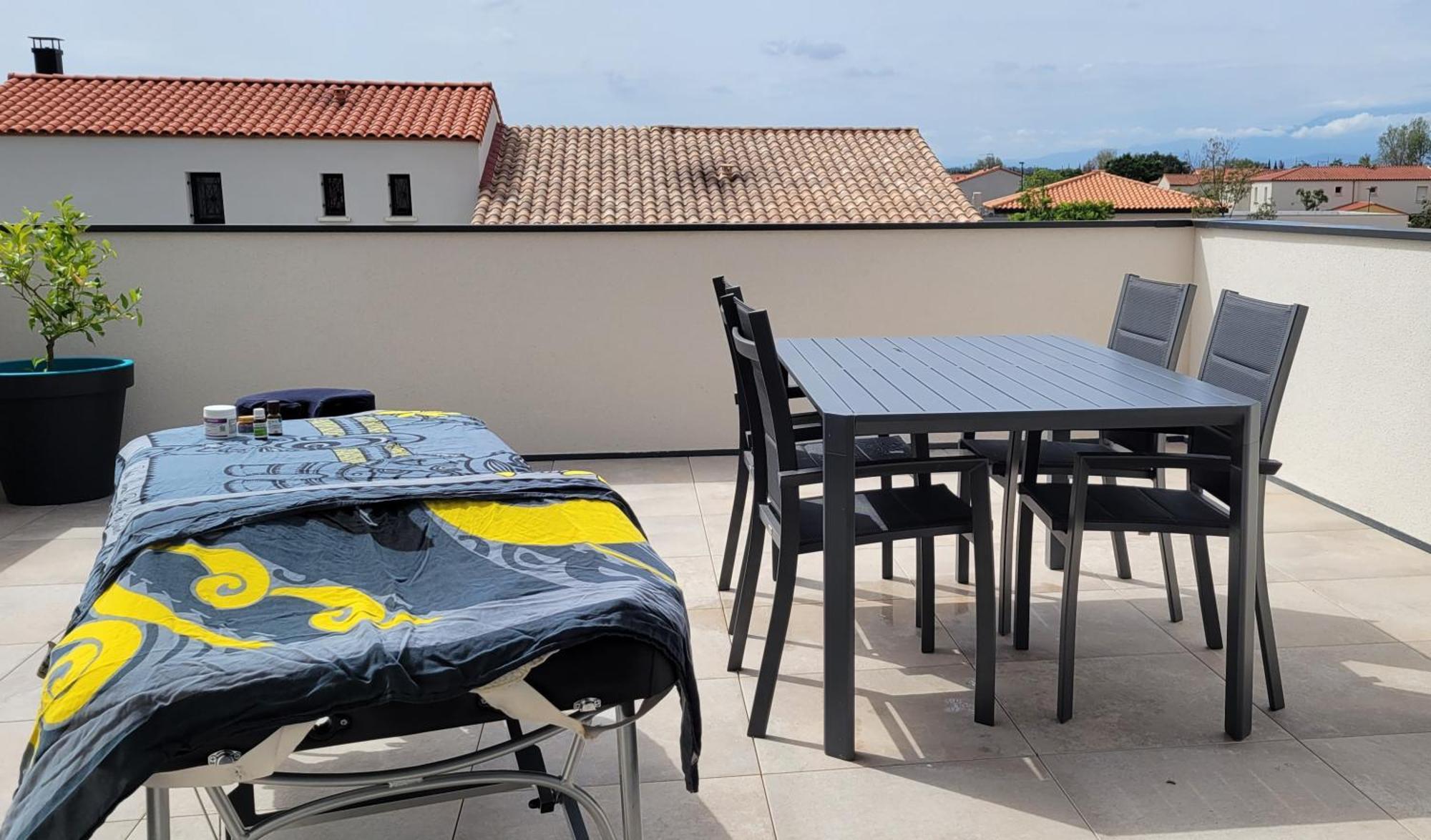 Studio Vue Montagne Rivesaltes Buitenkant foto