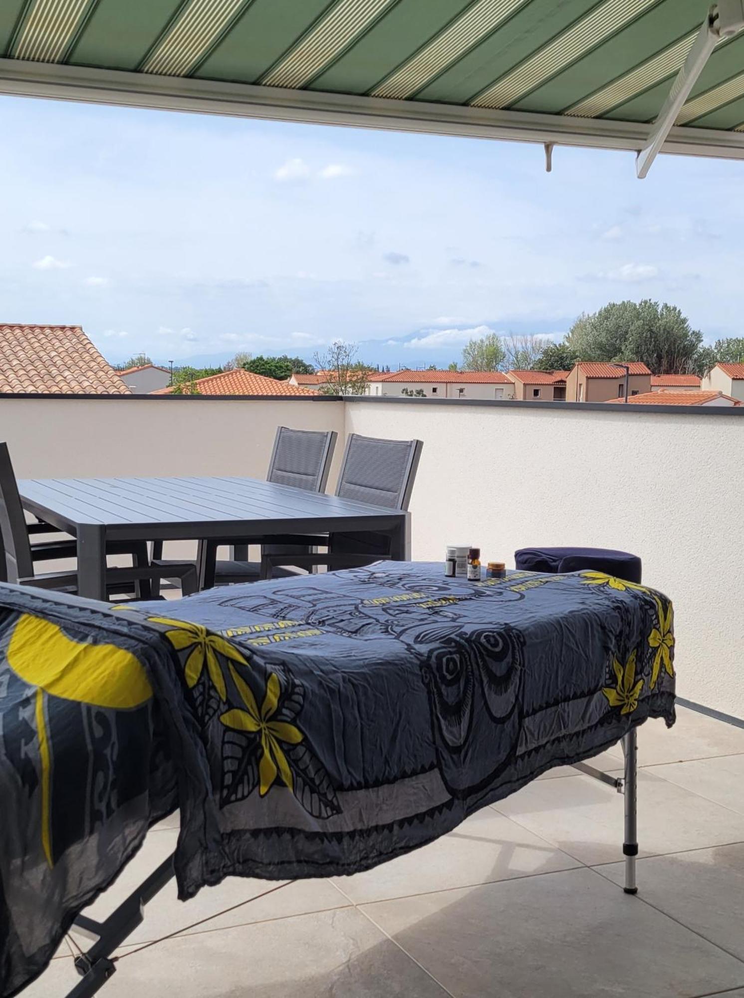 Studio Vue Montagne Rivesaltes Buitenkant foto
